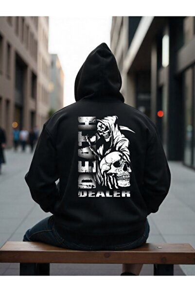 ship master سويت شيرت يونيسكس بقناع النينجا 3 Thread O قصة فضفاضة K بغطاء رأس...