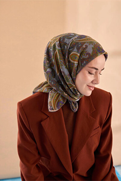 Silk Home Summer Breeze Scarf - Magenta, Green, Bright Orange, Indigo Blue, Purple