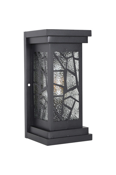 HAMER فانوس جداري أسود – إنارة خارجية واضاءة جدارية