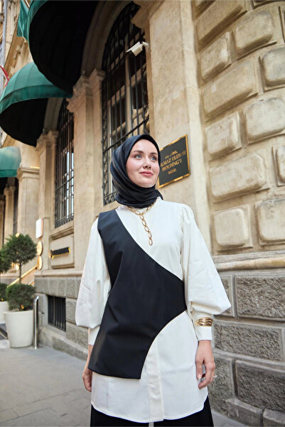 Silk Home Μονόγραμμα Βαμβακερό Μεταξωτό Φουλάρι - Μαύρο