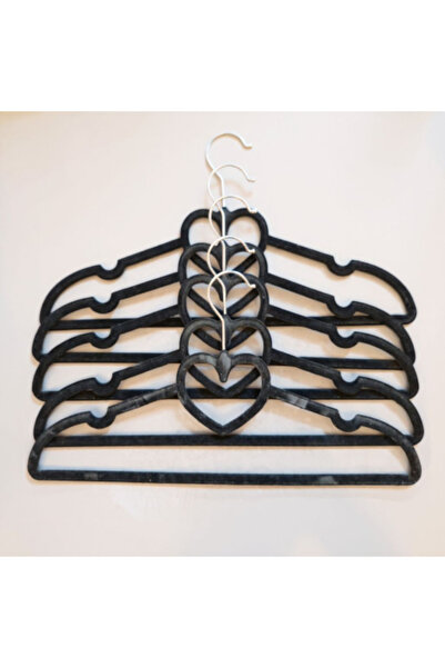 EMPA A V M 10' lüsiyah kadife elbise askısı