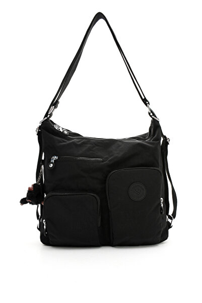 Sanmorris حقيبة ظهر وكتف نسائية من GLC مكونة من 3021 جزءًا من قماش مجعد مقاوم للماء