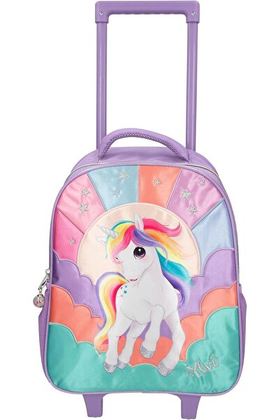 Top Model حقيبة يلفي ذات العجلات المضيئة