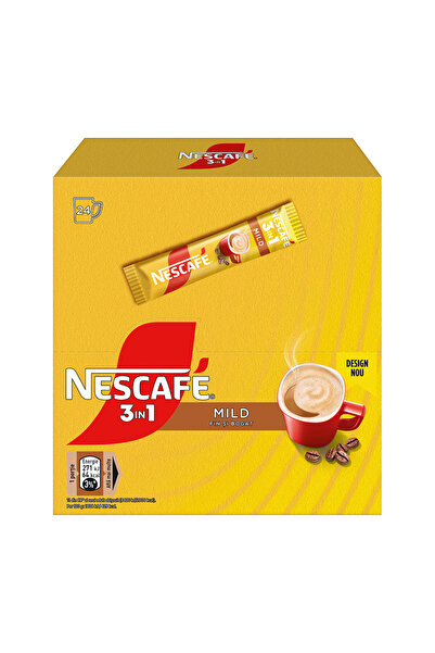 NESCAFÉ 3 in 1 Mild Instant Coffee Sachets 24 x 15 g
