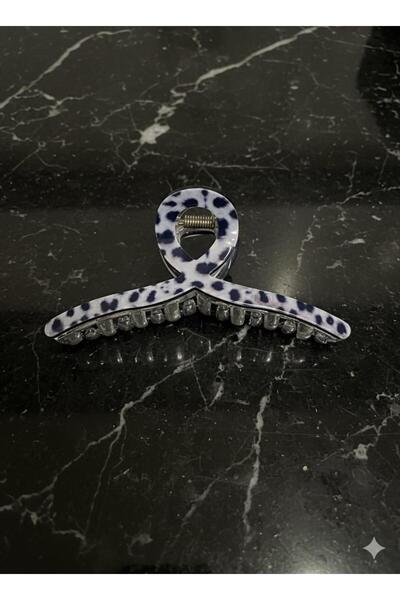 bettin tasarım Leopard Zebra Pattern Modern Curved Women Bone Hair Clip 11cm Durable Stylish Hair Holder