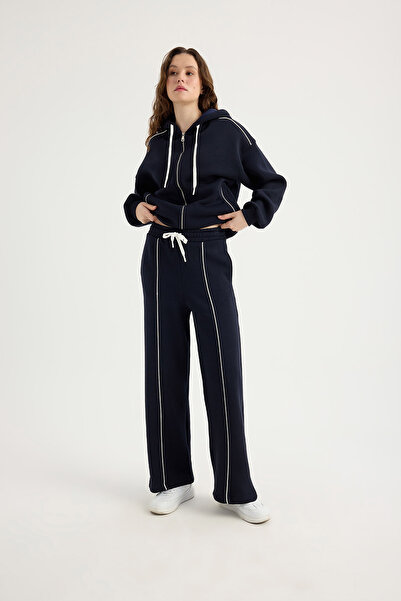 SEVİLEN Fleto Piped Detail Tracksuit Set