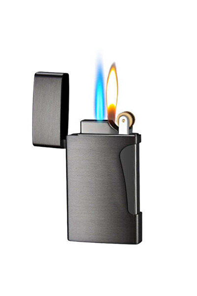Ems Pocket lighter with two ignition systems, rechargeable with gas