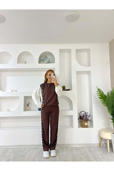 İrka Moda Modal Garnili İkili Takım