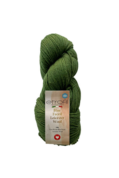 Etrofil Blue Faced Leicester %100 Yün El Örgü İpi 100 gr 240 mt Doğal Yumuşak...