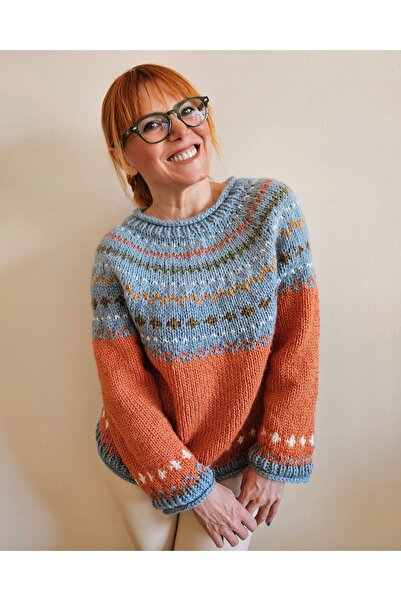 Mishy El Örgüsü, Tasarım, Norveç Kazak