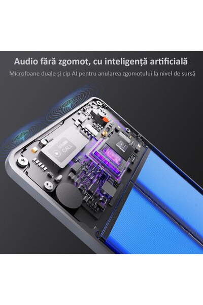 ENZIRO Reportofon inteligent cu inteligență artificială și ChatGPT, 64 GB, traducere în timp real (peste 152 de limbi)