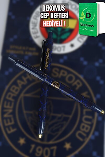 Fenerbahçe DEKOMUS CEP DEFTERİ VE YENİ SEZON LİSANSLI VERSATİL UÇLU KALEM STYLE 0.7 MM 2'LİSİ