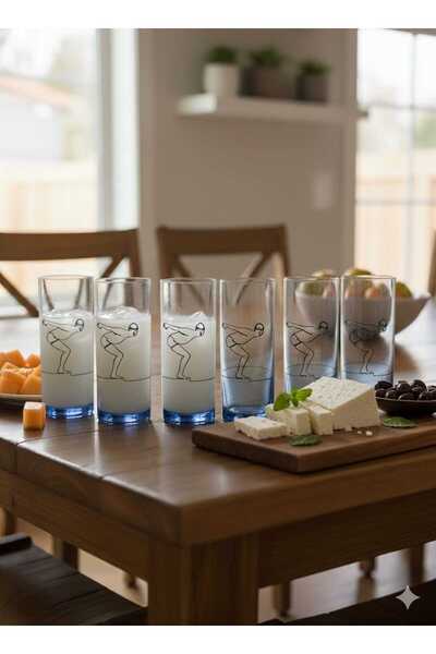 Modernika Rakı bardağı 6 'li set