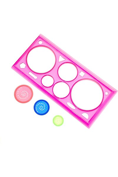 İklim Spiral Çizim Kiti Tasarım Geometrik Cetvel Öğrenme Çizim