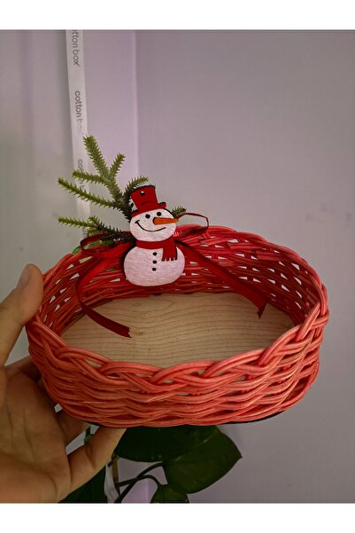 rattan Yılbaşı sepeti