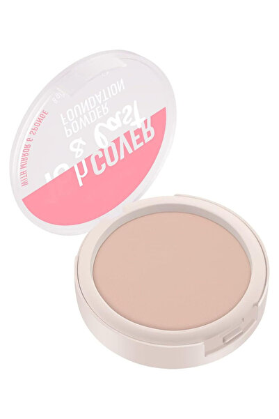 Essence_Kozmetik Essence Cover & Last 16H Powder Foundation, Shade 01, 934851