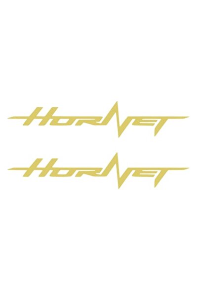 Oracal Set of 2 stickers Honda Cb Hornet 2, 25cm, gold