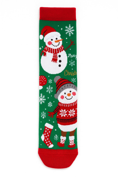 MEKİK BUTİK Boxed Christmas Gift - Unisex Christmas Socks - Boxed Gift Socks