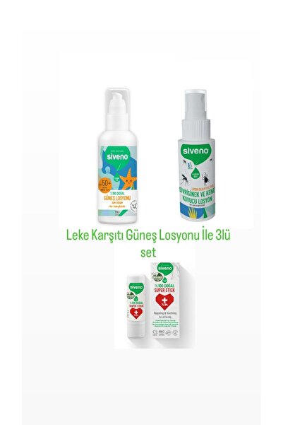 Siveno Tam Koruma Yaz Seti 100 ml Güneş Losyonu