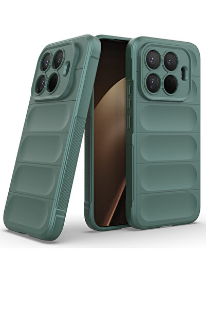 Rivor غطاء متوافق مع هاتف شاومي مي 15 تي برو مع حماية للكاميرا، لا يترك بصمات...