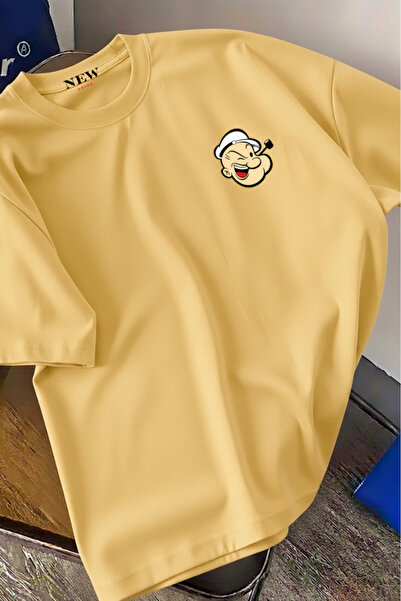 New Shine Basile Reis cu imprimeu supradimensionat tricou