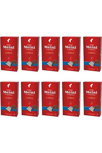 Julius Meinl لونغو كلاسيكو - متوافقة مع نسبريسو، 100 كبسولة قابلة للتحلل