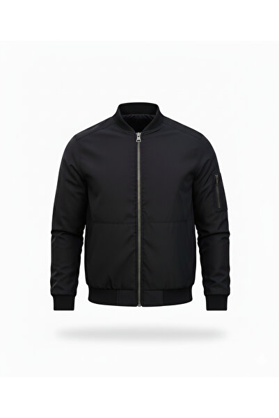 Bossago Чоловіча чорна сезонна куртка