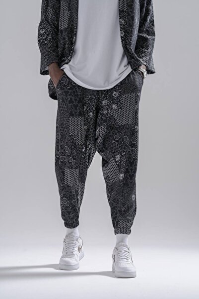 FıttingRoom Patterned Shalwar with Elastic Waist
