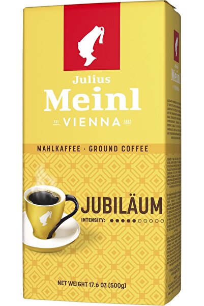 Julius Meinl Jubilee Blend Ground Coffee, Classic Collection, Intensity 5, Light Roast, 500 g