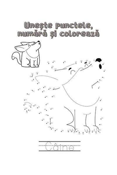 Cotomag Activity Book - Colors, Numbers and Smiles / Coloring Book / Educational Activities for Children