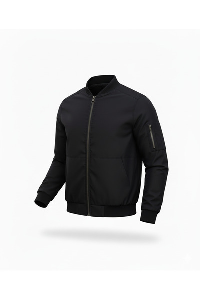 Bossago Чоловіча чорна сезонна куртка