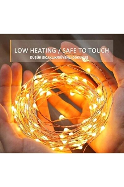 Bektas HomeOffice 10 متر مع المكونات الأصفر مصباح ليد عيد الميلاد السنة الجدي...