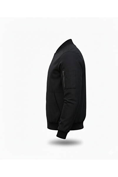 Bossago Чоловіча чорна сезонна куртка