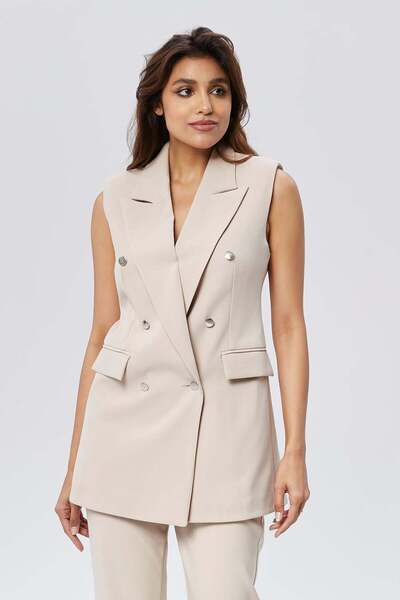 Milamia Women's Buttoned Classic Vintage Vest