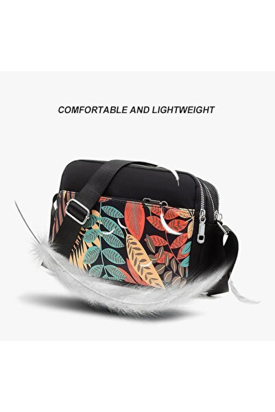 FASHIONEEDA Women's Crossbody Bag Oxford Purse Women's Bag ,multi compartment shoulder bag