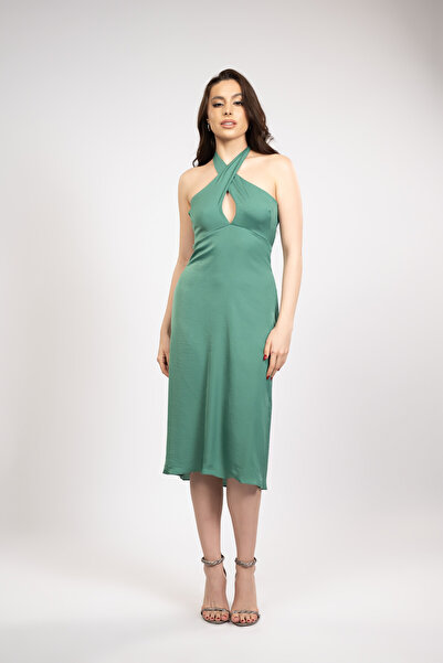 Tunya Concept Dress Athena S Metallic Grey