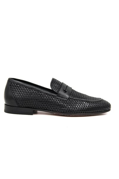 OGGI 031700-191 Kösele Men's Classic Shoes - Black