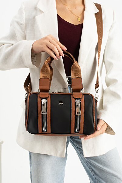 KIRASE Women's Cylinder Model Quality Hand and Shoulder Bag 651