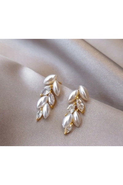 Accessories İnci zirkon kupe