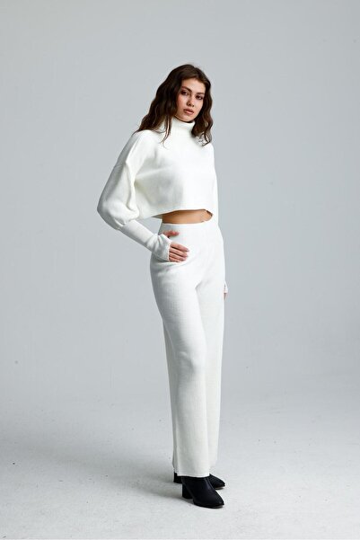 Sempre Set de două piese din tricot cu gât înalt pentru sezonul nou