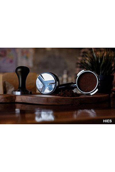 NO BRAND HIES 51mm Coffee Tamper — Food-grade Stainless Steel Flat Base, ABS Handle
