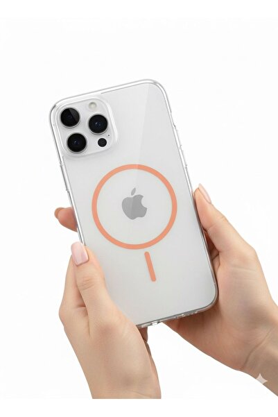 iphone 15 pro turuncu magsafe kılıf