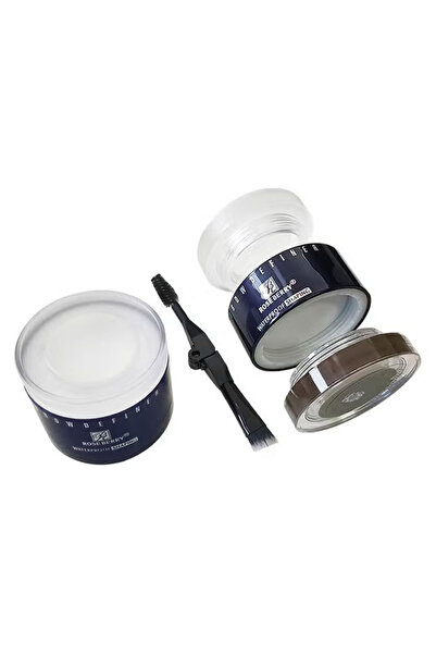 ROSE BERRYY Eyebrow gel and soap; the product comes in a dark brown color.
