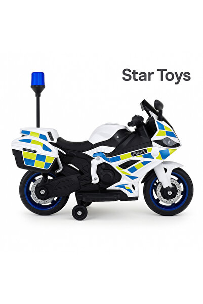STAR TOYS 12V Electric Scooter for Kids with Lights and Fun Sounds