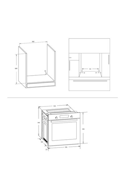 Samus BUILT-IN OVEN SC8180BGTV3D