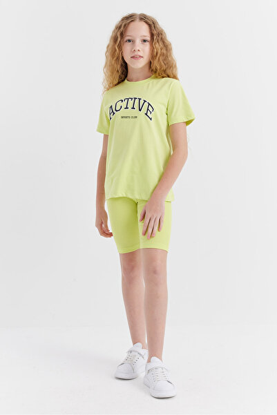 PAULMARK Girl's Biker Tights