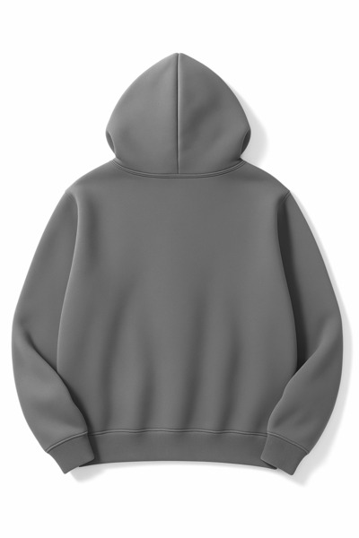 Altair Tr Oversized Smoke Gray Unisex Bulut Printed Sweatshirt