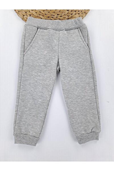 Butik Boys and Girls Christmas Themed Printed Hooded Tracksuit Set 3 Thread Fleece Lined Winter Wear