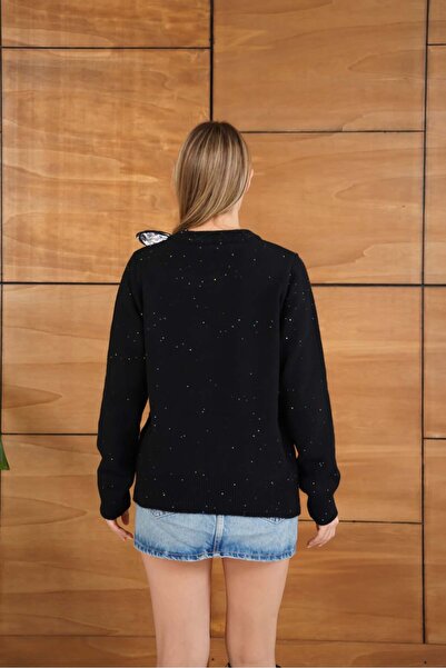 REDMİNA fashion Shimmering Touch Women's Knitwear Sweater