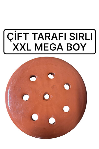 Saksansaksı Dolma Wrapping Stone Cover Full Glazed Clay 28 cm Mega Size